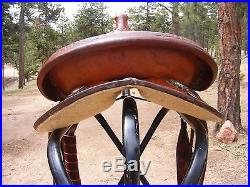 Beautiful Circle Y Barrel/Trail Saddle, 14 1/2 Seat