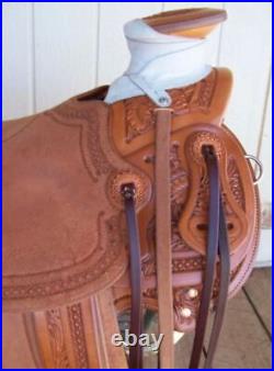 Best Barrel Racing Western Horse Saddle Pleasure Trail free shipping 12To18inch