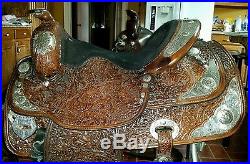 Big Horn Show Saddle 16 inch