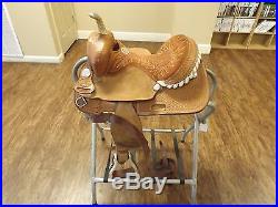 Billy Cook 12 Youth Barrel Racing Saddle Genuine Leather