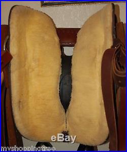 Billy Cook 16 Leather TRAIL Saddle EXCELLENT Condition