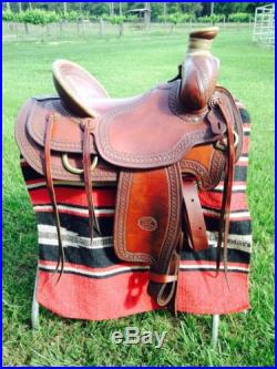 Billy Cook Arbuckle Wade Ranch Saddle 15.5 inch Seat