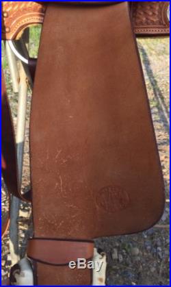 Billy Cook Barrel Saddle, 14 Inch, Used Very Few Times