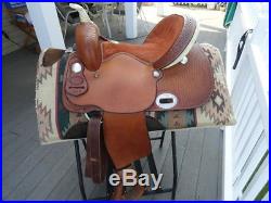 Billy Cook Barrel Saddle 14 Seat # 271