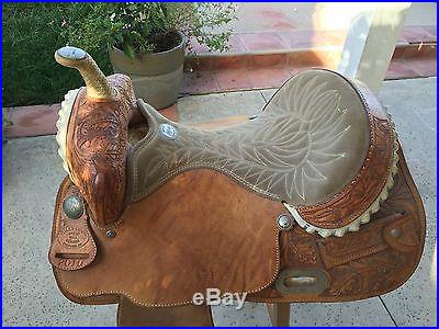 Billy Cook Barrel Saddle size 15