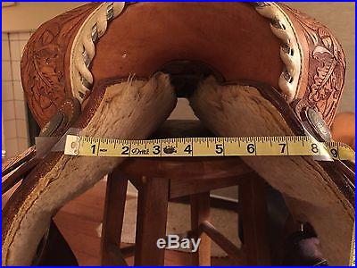 Billy Cook Barrel Saddle size 15