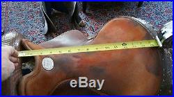 Billy Cook Basket Weave 15.5 inches Saddle