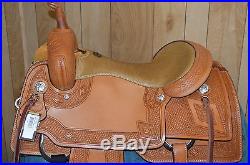 Billy Cook Greenville Shiner Ranch Cutting Saddle 16.5 inch