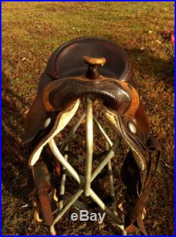 Billy Cook Halfbreed Cutter / Reiner Western Saddle 15.5-16 Inch Seat