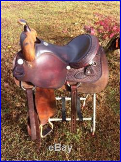Billy Cook Halfbreed Cutter / Reiner Western Saddle 15.5-16 Inch Seat