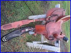 Billy Cook High Country Rancher #2174 15.5 Western Saddle