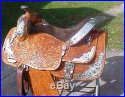 Billy Cook Limited Edition 16 Seat Western Show Saddle Sulphur Ok