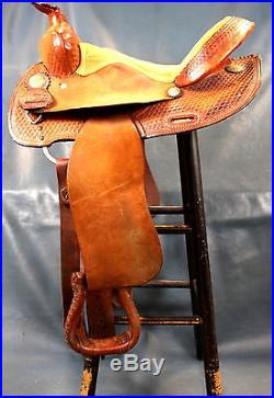 Billy Cook Longhorn 16 Seat Western Saddle