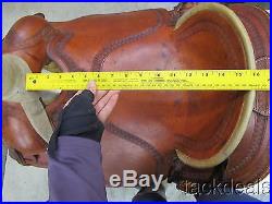 Billy Cook Maker Arbuckle Wade Ranch Saddle 15 1/2 Lightly Used