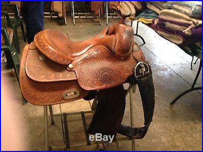 Billy Cook Maker reining saddle