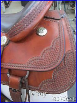 Billy Cook Sulphur OK Maker Roping Roper Saddle 16 Gorgeous & Lightly Used