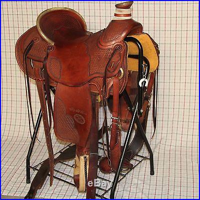 Billy Cook Wade Tree Western Ranch Saddle 15.5 inches #2181