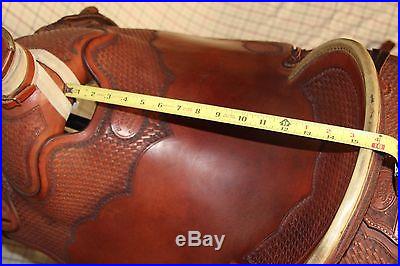 Billy Cook Wade Tree Western Ranch Saddle 15.5 inches #2181