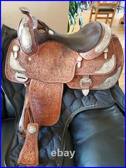Billy Cook Western Show Saddle 16 in