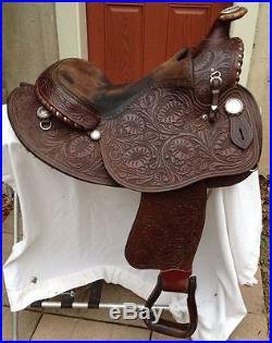 Billy Royal Arabian Classic 15-15 1/2 Vintage Western Show Saddle