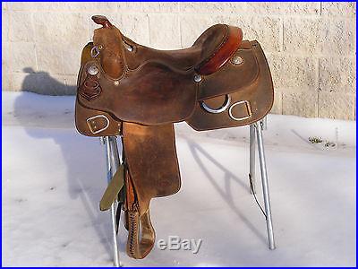Billy Royal Pro Training Work saddle 16 Oiled roughout Saddle