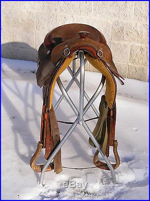 Billy Royal Pro Training Work saddle 16 Oiled roughout Saddle