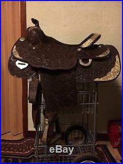 Billy Royal Western show saddle