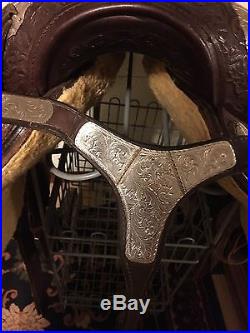 Billy Royal Western show saddle
