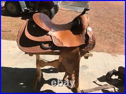 Billy cook reining saddle