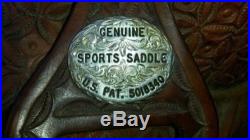 Bob Marshall Treeless Horse Saddle 15 Chestnut Pleasure/Trail