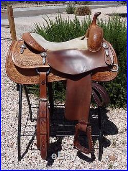 Bob's Al Dunning Cowhorse Saddle 16.5