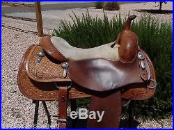 Bob's Al Dunning Cowhorse Saddle 16.5