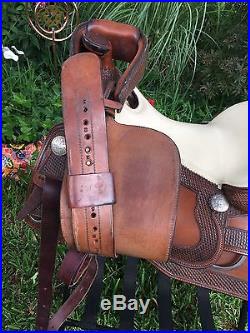 Broken Horn Saddle 16.5 Ranch Horse Reining