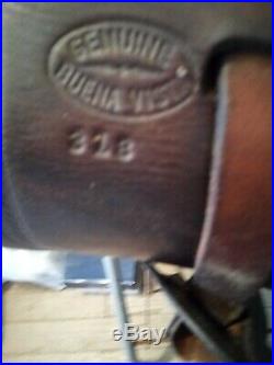 Buena Vista BONA ALLEN 318 Style Plantation Saddle WithHooded Wooden Stirrups