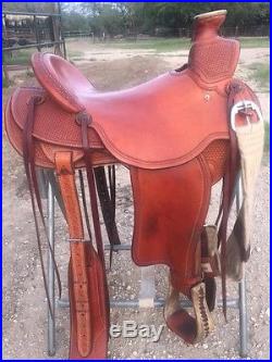 Cactus Rancher Wade Saddle 16 inch