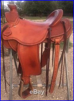 Cactus Rancher Wade Saddle 16 inch