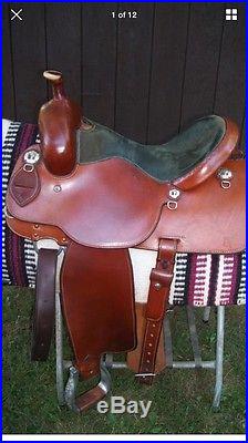 Cactus all-around western saddle trail, western dressage, ranch, roping, barrel