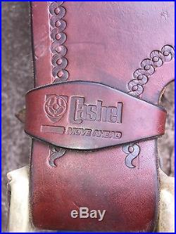 Cashel by Martin Western Trail Saddle 16 in Beautiful saddle