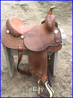 Charmaine james 14 inch cactus barrel racing saddle