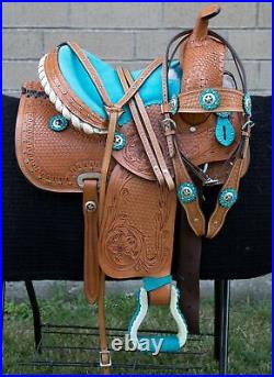 Children's Western Mini Pony Used Saddle Tack Set 10
