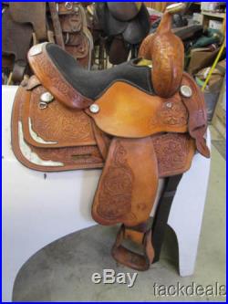 Circle Y 13 Youth Silver Western Show Saddle Lightly Used
