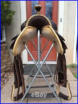 Circle Y 14-14 1/2 FQHB Western ShowithPleasure Youth Saddle