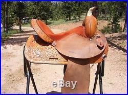 Circle Y 14 1/2 Barrel Saddle, Great Condition