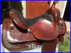 Circle Y 15 1/2 Arabian Western ShowithPleasure Saddle w Square Skirt