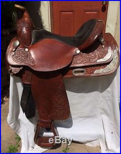 Circle Y 15 1/2 Arabian Western ShowithPleasure Saddle w Square Skirt