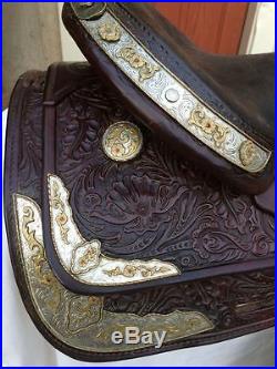 Circle Y 16 Western Saddle Bridle Breast Collar Show or Pleasure Outfit