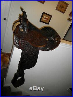 Circle Y 16 arabian show saddle BEAUTIFUL FREE SHIPPING MUST CEE