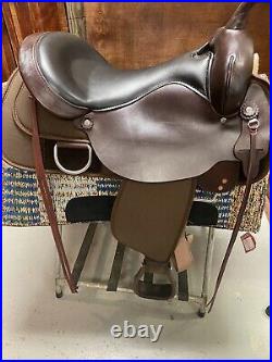 Circle Y 17 High Horse Synthetic Trail Saddle