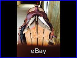 Circle Y Combination Rope/ Barrel Saddle Betty Gayle Cooper