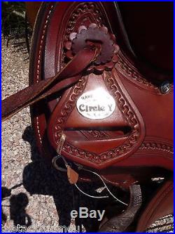 Circle Y Desert Creek Hard Seat Ranch Saddle 16